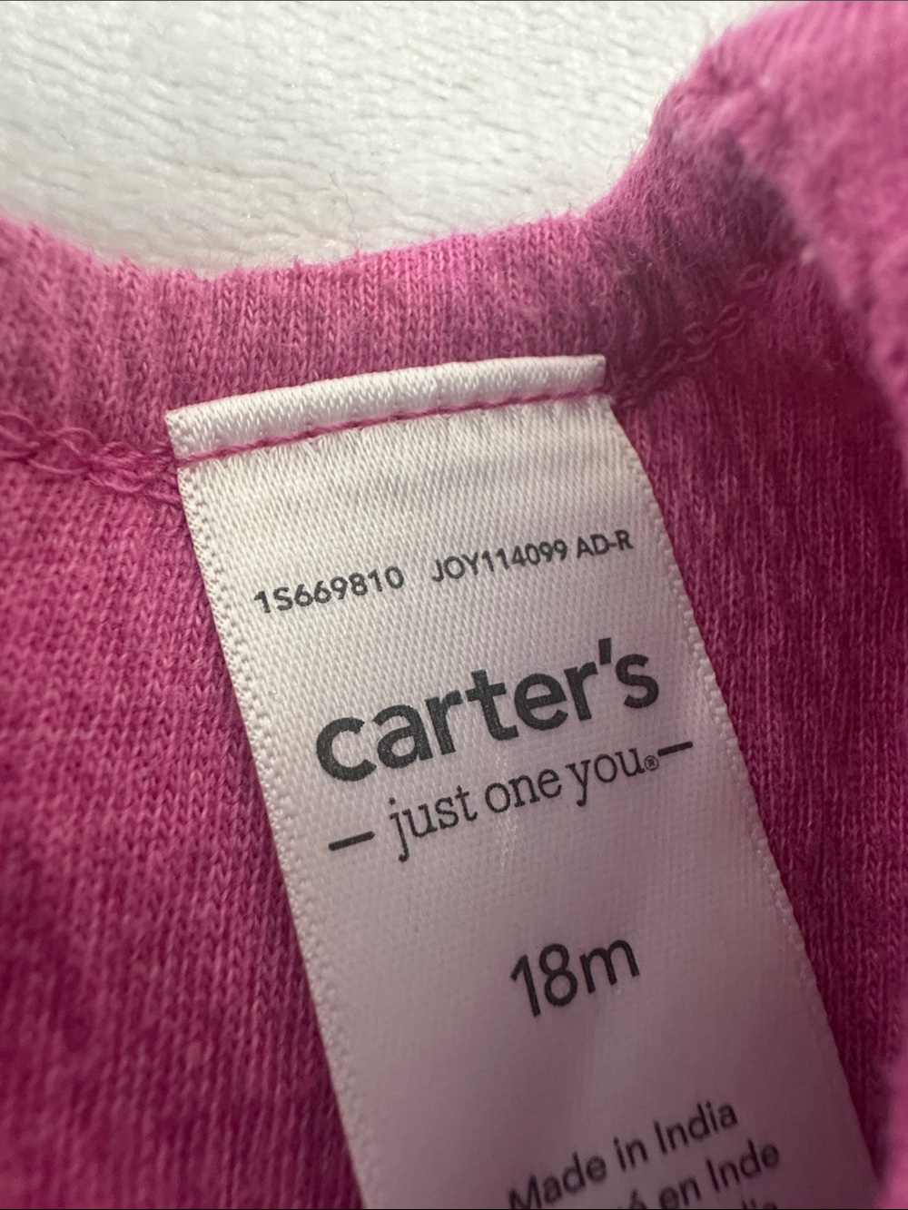 Carter's Bright Magenta Ruffle Tank Top - Picture 2 of 4